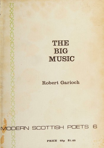 Cover for The Big music and other Poems
