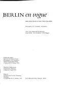 Cover for Berlin en vogue
