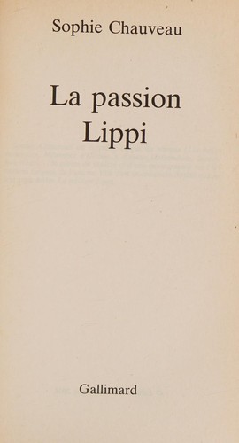 Cover for La passion Lippi