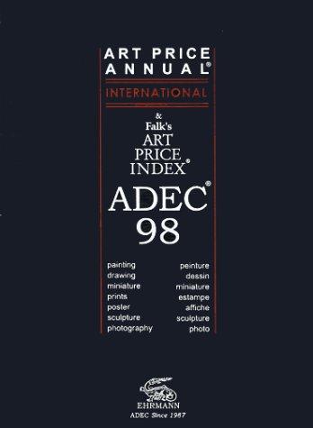 Cover for ADEC 98/Art Price Annual & Falk's Art Price Index