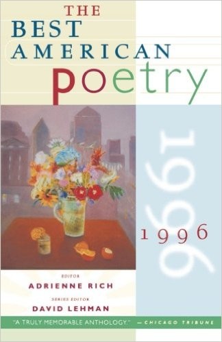 Cover for The Best American Poetry 1996