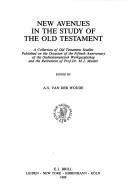 Cover for New Avenues in the Study of the Old Testament