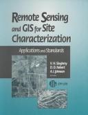 Cover for Remote Sensing and Gis for Site Characterization
