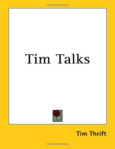 Cover for Tim Talks