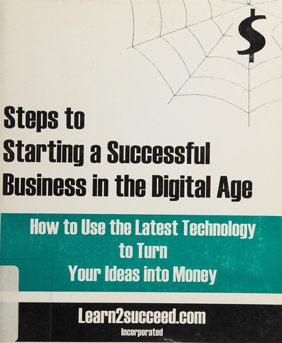 Cover for Steps to starting a successful business in the digital age