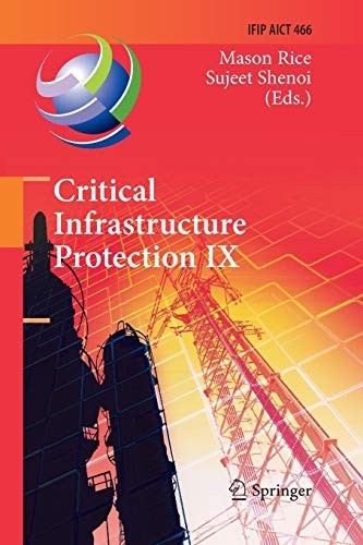 Cover for Critical Infrastructure Protection IX