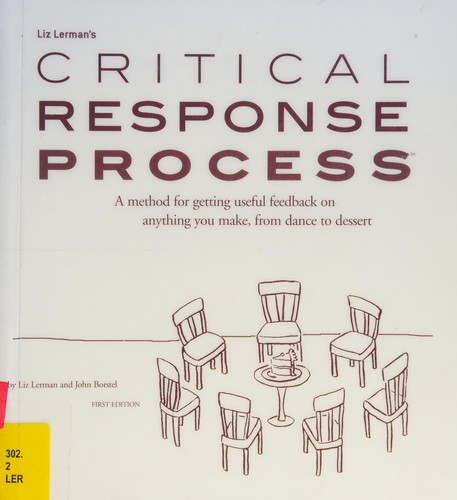 Cover for Liz Lerman's critical response process
