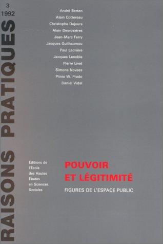 Cover for Pouvoir et légitimité
