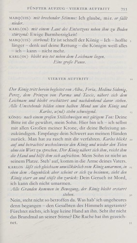 Cover for Dramen II. Don Karlos