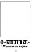 Cover for O "Kulturze"