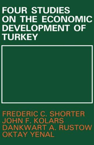 Cover for Four Studies on the Economic Development of Turkey