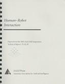 Cover for Human-Robot Interaction: Papers from the 2002 Aaai Fall Symposium 