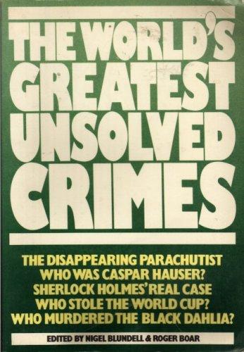 Cover for The World's greatest unsolved crimes