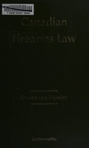 Cover for Canadian firearms law