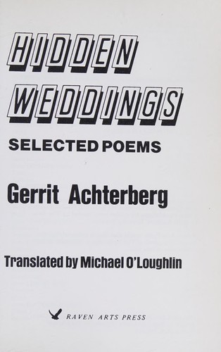 Cover for Hidden weddings