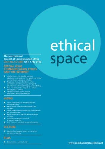 Cover for Ethical Space