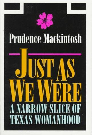 Cover for Just as we were