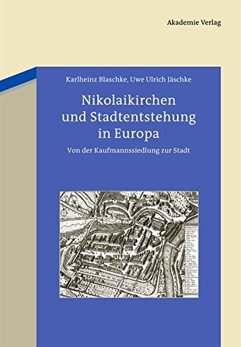 Cover for Nikolaikirchen und Stadtentstehung in Europa (German Edition)