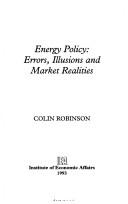 Cover for Energy Policy