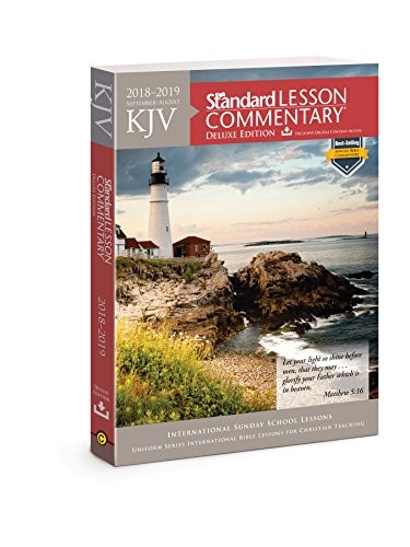 Cover for KJV Standard Lesson Commentary® Deluxe Edition 2018-2019