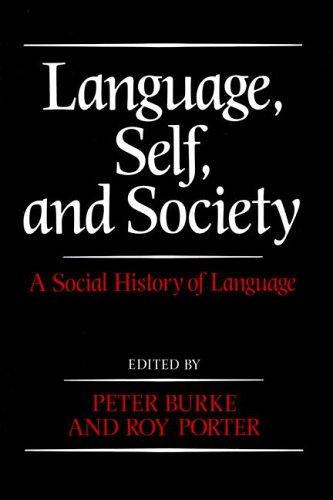 Cover for Language, Self and Society