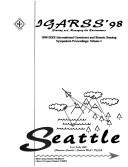 Cover for IGARSS '98: Sensing and managing the environment : 1998 IEEE International Geoscience and Remote Sensing Symposium proceedings 