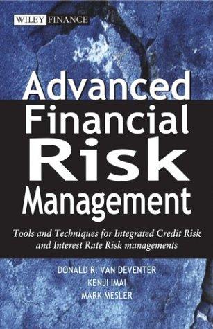 Cover for Advanced Financial Risk Management