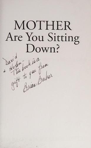 Cover for Mother Are You Sitting Down?