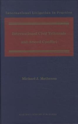 Cover for International tribunals and armed conflict