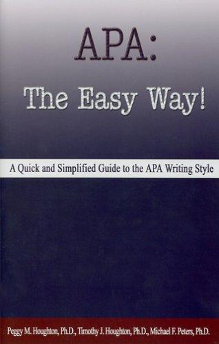 Cover for APA
