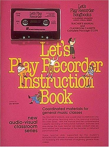 Cover for Let's Play Recorder Teacher's Cassette Kit