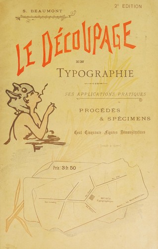 Cover for Le découpage en typographie