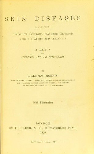 Cover for Skin diseases
