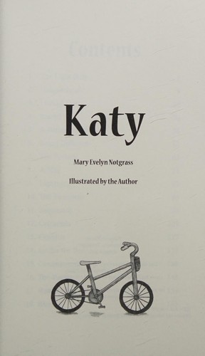Cover for Katy by Notgrass