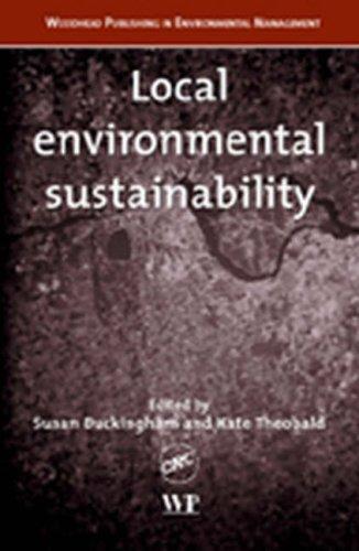 Cover for Local Environmental Sustainability (Woodhead Publishing in Environmental Management)