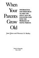 Cover for When your parents grow old