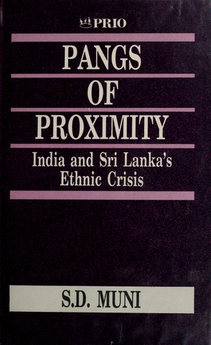 Cover for Pangs of proximity
