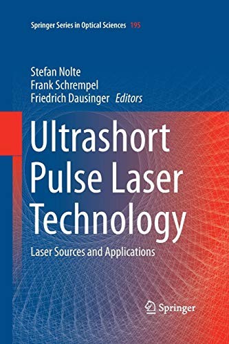 Cover for Ultrashort Pulse Laser Technology