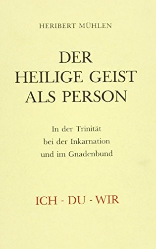 Cover for Der Heilige Geist als Person