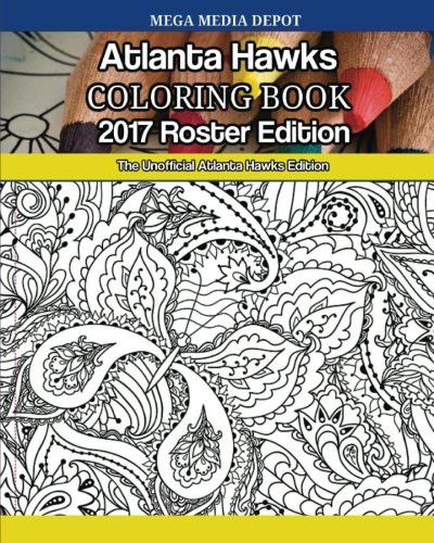 Cover for Atlanta Hawks 2017 Roster Coloring Book