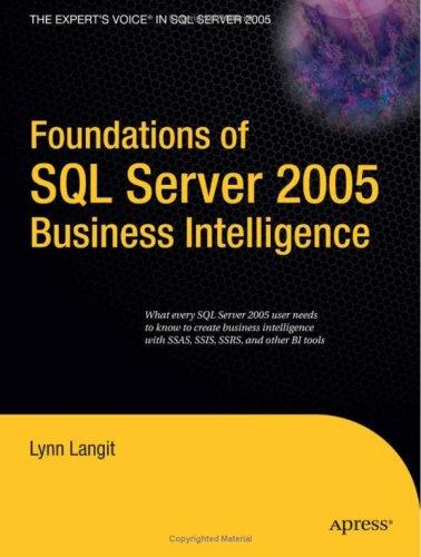 Cover for Foundations of SQL Server 2005 Business Intelligence