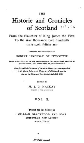 Cover for Scot. Text S.