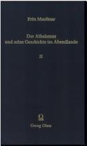 Cover for Der Atheismus und seine Geschichte im Abendlande