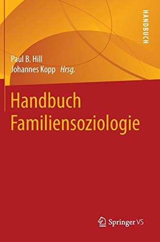 Cover for Handbuch Familiensoziologie