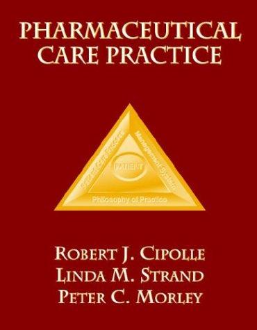 Cover for Pharmaceutical care practice