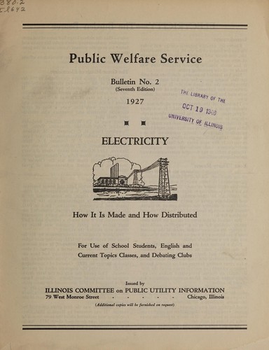 Cover for Electricity