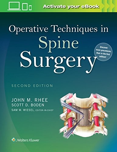 Cover for Operative Techniques in Spine Surgery