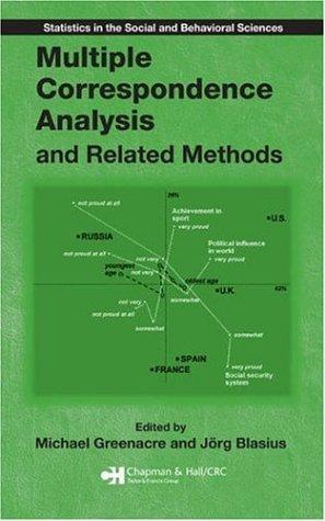 Cover for Multiple correspondence analysis and related methods