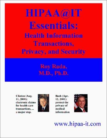 Cover for HIPAA@IT Essentials 