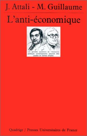 Cover for L'Anti-économique